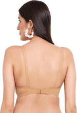 Load image into Gallery viewer, Women’s Seamless Wireless Push-Up Bra – Full Coverage Comfort, Smooth T-Shirt Fit, Adjustable All-Day Wear