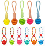 Load image into Gallery viewer, Dog Interactive Rope Balls Toys
