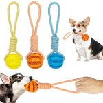 Load image into Gallery viewer, Dog Interactive Rope Balls Toys
