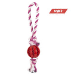 Load image into Gallery viewer, Dog Interactive Rope Balls Toys
